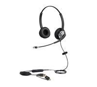 Cleyver Cleyver HC65 Flex USB-A / USB-C Auriculares dúo para PC con conexión USB-A / USB-C - ideales para una buena comunicación