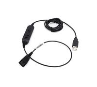 Cleyver Cleyver USB 260 Cable de conexión QD/USB para enlazar los auriculares a su PC/Mac