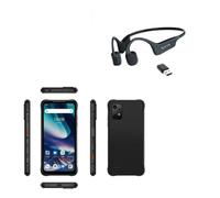 Cleyver Cleyver Xtrem 4G Lite + Open-Ear UC sport El smartphone resistente al agua y sus auriculares Bluetooth de conducción ósea