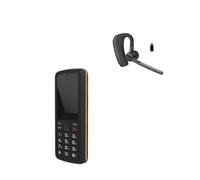 Cleyver Pack Cleyver XDIVE 4G + Nomad UC Teléfono móvil 4G con cámara trasera y alta resistencia con auricular Bluetooth multipunto (30m) , ideales para