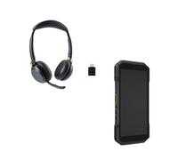 Cleyver Pack Cleyver XTREM 5G V2 + Nomad 95 UC Modular Smartphone 5G con Android 14 y auricular Bluetooth con reducción de ruido listo para afrontar todos los