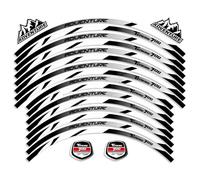 CLFJWZ Varios Estilos Accesorios Reflectantes para Motocicleta, Pegatinas para Ruedas, Calcomanías, Cinta con Franja De Llanta para Y&amaha TENERE 700 Tenere700 XTZ 700(Style 4)