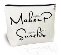 CLHHM Bolsa de maquillaje, regalos para mujeres que lo tienen todo, maquillaje o aperitivos, bolsa de aseo de viaje, regalos para amigos, mujeres, hermanas e hijas, Halloween, cumpleaños, Navidad,