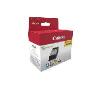 Canon CLI-581, Cartucho de Tinta Original, Multipack, 4 Cartuchos de Tinta Independientes, Color Negro, Magenta, Cian, Amarillo, Compatible con Impresoras de Inyección de Tinta PIXMA