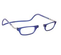 CliC Eyewear - Gafas de Lectura para Hombre XL - Gafas de Lectura con Imán - Poliamida TR90 - Monofocal Flexible (3.5, Azul)