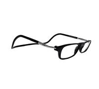 CliC Eyewear Gafas de lectura para hombre XXL | Gafas de lectura con imán | Gafas de lectura en policarbonato | Gafas de presbicia flexibles (2.0, Negro)