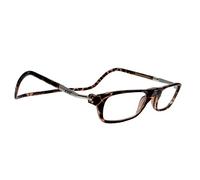 CliC Eyewear - Gafas de lectura para hombre y mujer XXL - Gafas de lectura con imán - En poliamida TR90 - Gafas monofocales flexibles - Tortoise 3.5