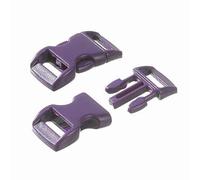 Clic hebillas 14 mm 10 pcs Lila