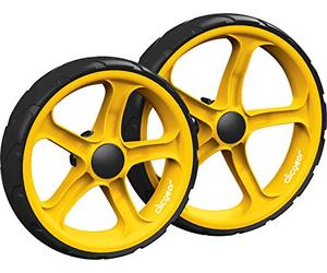 Clicgear Kit de ruedas para Cligear 8.0+, Amarillo