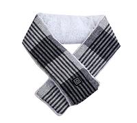 Clicitina Bufanda calefactora inteligente USB Calefacción eléctrica bufanda caliente protección cervical invierno frío Bvs72 (A, talla única)