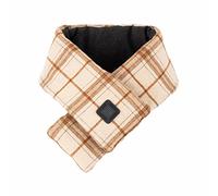 Clicitina Bufanda calefactora inteligente USB Calefacción eléctrica Bufanda caliente Protector de cuello para mantenerse caliente en invierno GE529 (amarillo, talla única)