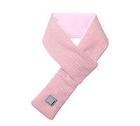 Clicitina Bufanda térmica impresa de rejilla para invierno, bufanda caliente eléctrica de tres velocidades, regulación USB, calefacción cervical, cojín calefactor OV582 (rosa, talla única)