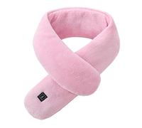 Clicitina Calentador eléctrico de tres velocidades, con regulación de tres velocidades, calefacción por USB, para el cuello, cojín calefactor LQ415 (rosa, talla única)