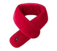 Clicitina Calentador eléctrico de tres velocidades, con regulación de tres velocidades, calefacción por USB, para el cuello, cojín calefactor LQ415 (rojo, talla única)