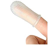 Clicitina Cepillo de dientes Surround 360º - Cepillo de dientes - Cerdas Cepillo de dedos Diseño ergonómico Perro Completo Mascota Otros KD578 (Blanco, Talla única)