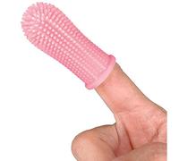 Clicitina Cepillo de dientes Surround 360º - Cepillo de dientes - Cerdas Cepillo de dedos Diseño ergonómico Perro Completo Mascota Otros KD578 (Rojo, Talla única)