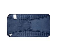 Clicitina Cojín térmico de gran tamaño para la espalda, para niños, niñas, manta de lana para tejer (azul, A)