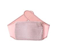 Clicitina Cojín térmico USB Yd375 para tía, cinturón térmico, cintura cálida, color rosa #1, talla única)