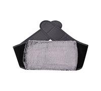 Clicitina Cojín térmico USB Yd375 para tía, cinturón térmico, cintura cálida, Yd375 (gris oscuro #1, talla única)