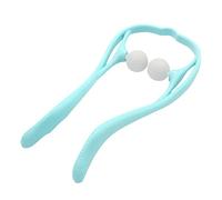 Clicitina Masajeador multifuncional en L para calmar los músculos del cuello, actividad física mínima para la salud (azul, un tamaño)