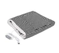 Clicitina Rodilla de invierno USB 5 V manta manta eléctrica sola almohadilla calefactora tres velocidades oficina termostato de seguridad deportiva RHm445 (B, talla única)