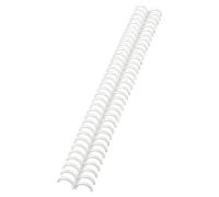 GBC 388057E - Clicks 34 anillas (máquinas 3:1) 12 mm (caja 50) color blanco