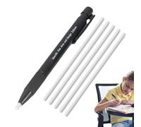 Click Erasers retráctiles, accesorios de borrado de dibujo, punta fina de 3.8 mm con 5 recambios, ideal para artistas, dibujos, trabajos de dibujo y bocetos de niños