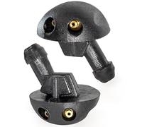 Click&Fit 2 boquillas de lavado de parabrisas ajustables para Dacia Sandero Duster Logan Dokker 2004-2021, Renault Megane Scenic 1995-2003 - Boquillas de lavado de parabrisas para 7700846456