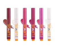 Click Lip Gloss Pen, Moisturizing Lipstick, 6 Pcs Lip Set with Waterproof Build, Soft Plumping Oil Cosmetic, Portable Gloss Accessory with Sturdy Style, Beauty Accessory for Girls and Travel