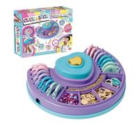 Click & Lock- Diseña Tus Joyas, Joyas con Mensaje, Decora con Cuentas, Pegatinas e intercambia Cuando Quieras, diseña CREA y Brilla,+6 años, Bizak (64361491)