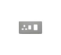 Click Scolmore SCP204CH - Placa embellecedora (cromo pulido)