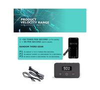 Clicker Automático con Velocidad de Ajustable, Hasta 50 Clics por Segundo, Perfecto para Juegos, Transmisiones en Vivo, Premios
