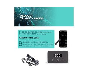 Clicker Automático con Velocidad de Ajustable, Hasta 50 Clics por Segundo, Perfecto para Juegos, Transmisiones en Vivo, Premios