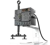 Clicker automático de teclado, clic mecánico para mouse, herramienta de clic automático para hacer clic físico, velocidad ajustable, ángulo y posición (negro)