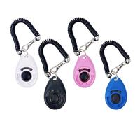 Clicker de Adiestramiento Canino Corrector de obediencia para mascotas con