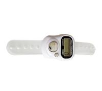 Clicker de Contador de Dedos: LCD electrónico, Pantalla con botón de reinicio, Herramientas Deportivas al Aire Libre portátiles, recuento Digital Ligero | Rastreador portátil de Vuelta, para