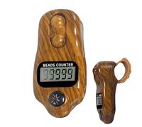 Clicker de contador de dedos | Tally digital de mano ajustable - | Herramienta eléctrica de conteo de dedos para hombres y mujeres | Ideal para el del estrés en la oración Meditación Deportes