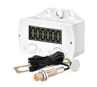 Clicker de conteo digital, dispositivo de contador de 6 dígitos, herramienta de conteo electrónico portátil con función de reinicio fácil, clicker de cuenta manual, visualización de números para