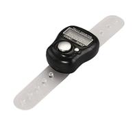 Clicker de Dedo | Máquina de Contar con Pantalla Digital - Clicker De Dedo Con Correa Ajustable,Para Crochet Golf Entrenamientos Escuela Deportes Evento Puntuación Natación Hombres Mujeres Niños