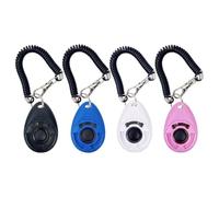 Clicker De Entrenamiento De Perros Dispositivo De Comportamiento Para Mascotas Con Correa De Mano
