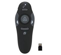 Clicker de presentación, presentador Remoto inalámbrico de 2,4 GHz con Receptor inalámbrico, Avance Deslizante de Punto de alimentación portátil para Clase de reunión de discurso