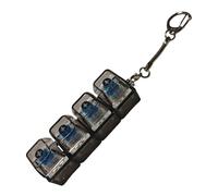 Clicker Fidget Toy - Keyboard Fidget Toy,Portable Stress Relief Keychain | Fidgets Toys for Office Use Coworker Friend Family Activities Home Classroom Outdoor Travel
