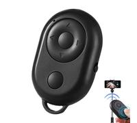 Clicker Foto Y Video - Control remoto inalámbrico de la cámara, Selfie Clicker para fotos y videos | Tabletas portátiles Clicker remoto inalámbrico para dormitorio, viaje, apartamento, escuela