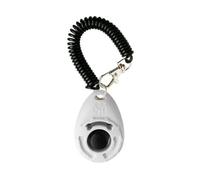 Clicker Para Perros, Clicker De Entrenamiento Botones Para Perros Entrenamiento Para Hablar Entrenamiento Para Mascotas Entrenamiento De Comportamiento Con Sonido Con Correa Para La Muñeca Blanco