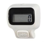 Clicker portátil para conteo de números para personas en eventos y escuelas - Conteo manual ergonómico 2,5 x 3 cm (blanco)