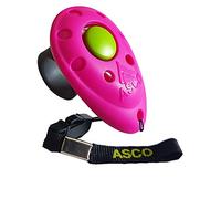 Clicker premium de Asco para el adiestramiento de perros, gatos o caballos, clicker profesional de entrenamiento