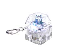 Clicker Relief Device, Pocket Tactile Gadget, LED Sound Cube Toy, Compact Focus Aid, Handheld Calm Tool, Everyday Sensory Item for Workplace, Classroom, , Gym, Cafe, Library, Relax, & Play Use