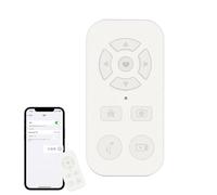 Clicker remoto: controlador móvil inalámbrico de 9 teclas | Mando a distancia deslizante para grabación de vídeo, accesorio para operaciones rápidas para tomar fotos, grabar videos, contenido