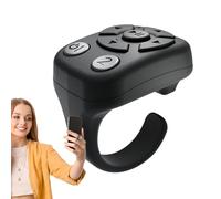 Clicker remoto para teléfono, control remoto de grabación de teléfono inalámbrico, clicker selfie para tomar fotos, me gusta automáticamente, pasar página, leer novelas