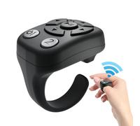 Clicker Remoto para teléfono, Control Remoto de Pulgar para teléfono - Control de grabación de inalámbrico,Page Turner Clicker para Leer novelas, Tomar fotografías, Cambiar Videos, me